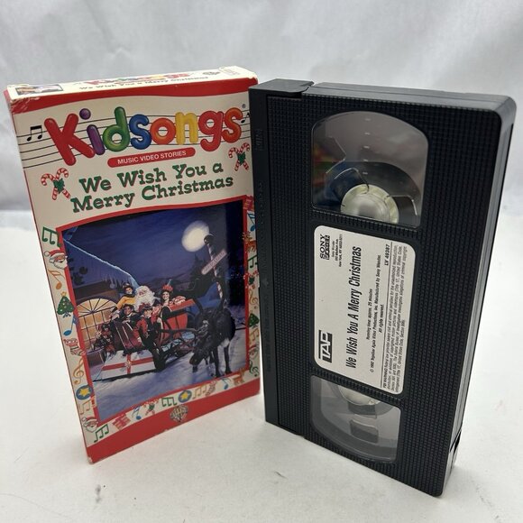 Kidsongs -We Wish You a Merry Christmas (VHS, 1992) - RARE Vintage  VHS - Picture 3 of 4